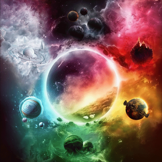 The First, surrounded by the Orbitals